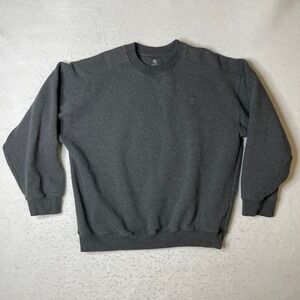 Starter Mens Crewneck Sweatshirt Gray Large Pullover Fleece S439499-42